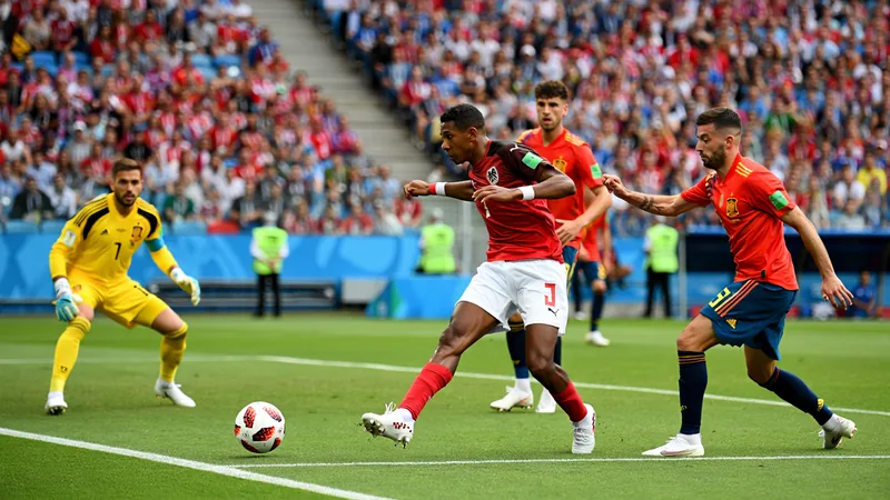 World Cup Round of 32 match: Austria vs Spain