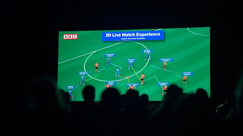 BBC 3D Live Match Experience for 2026 World Cup Screenshot of BBC's 3D Live Match Experience showing a tactical view of a football match with player tracking data. — latest news and analysis.