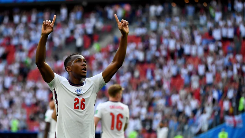 Bellingham puts England 3-2 up early in second half Jude Bellingham celebrates after scoring for England against Croatia in a World Cup match.