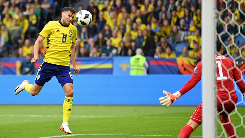 Brighton's Ayari scores stunner for Sweden, refuses to celebrate Yasin Ayari in action for Sweden, scoring a goal against Tunisia