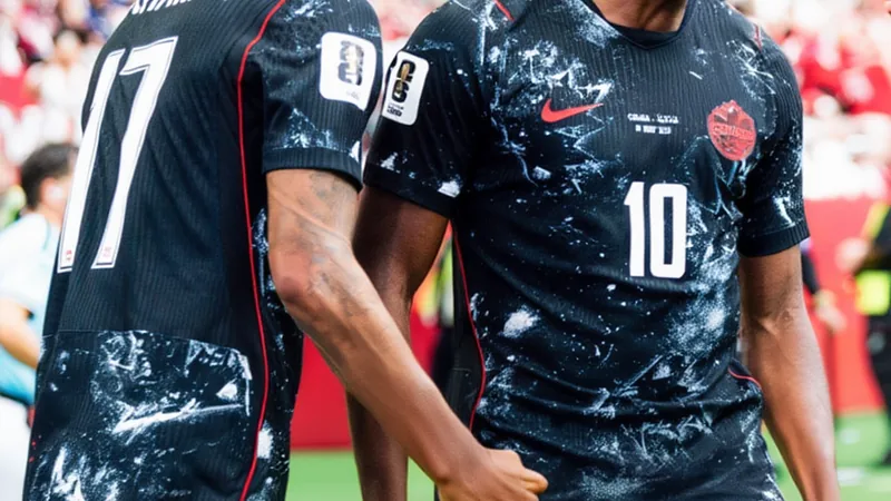 Canadian soccer players celebrating their historic qualification to the World Cup Round of 16. — latest news and analysis.