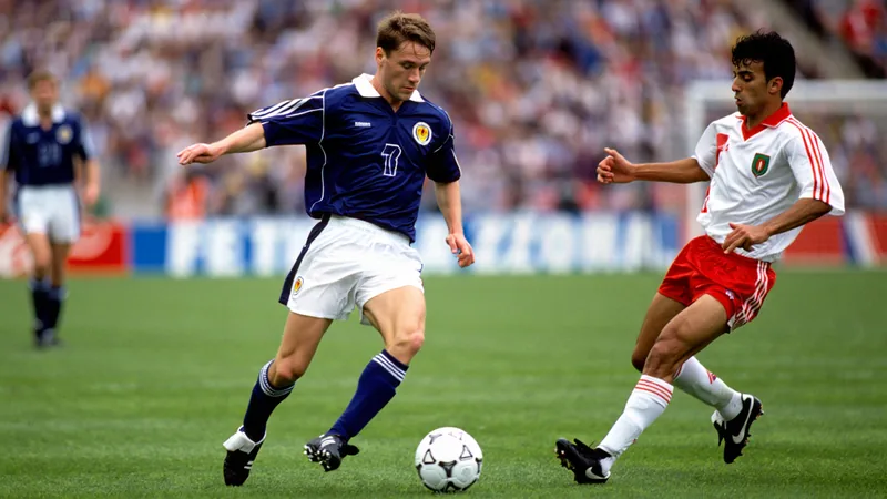 France 98: Scotland v Morocco World Cup Highlights Scotland and Morocco players in action during their 1998 World Cup match in France.