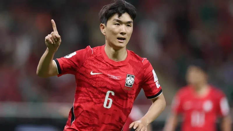 Korea Republic players celebrate their 2-1 comeback win over Czechia in the FIFA World Cup 2026 Group A match at Guadalajara Stadium.
