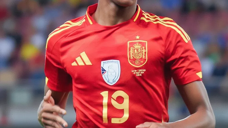 Lamine Yamal: Goals Not My Obsession, Only Winning Matters Lamine Yamal in action on the football pitch, focused on the game.