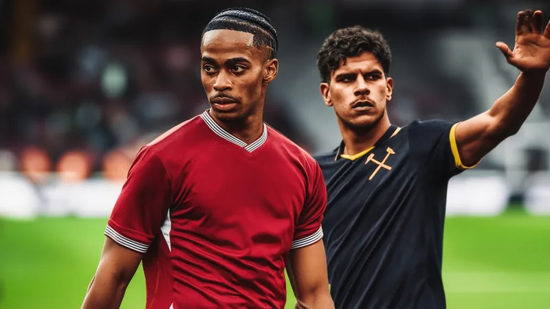 Manchester United Consider Crysencio Summerville as Left Wing Target Crysencio Summerville in action for West Ham United, wearing claret and blue kit, during a Premier League match. — latest news and analysis.