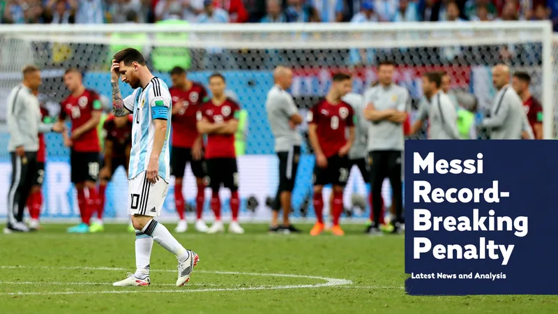 Messi misses penalty that would have set World Cup scoring record