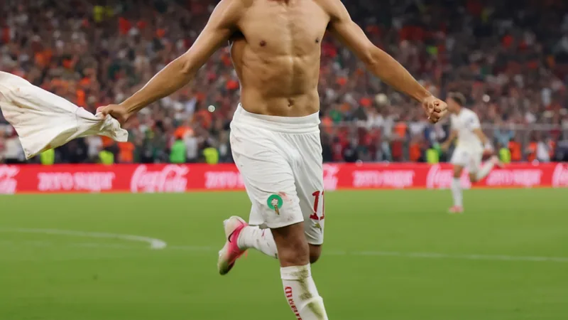 Morocco players celebrate after winning a penalty shootout to advance to the Round of 16 at the FIFA World Cup. — latest news and analysis.