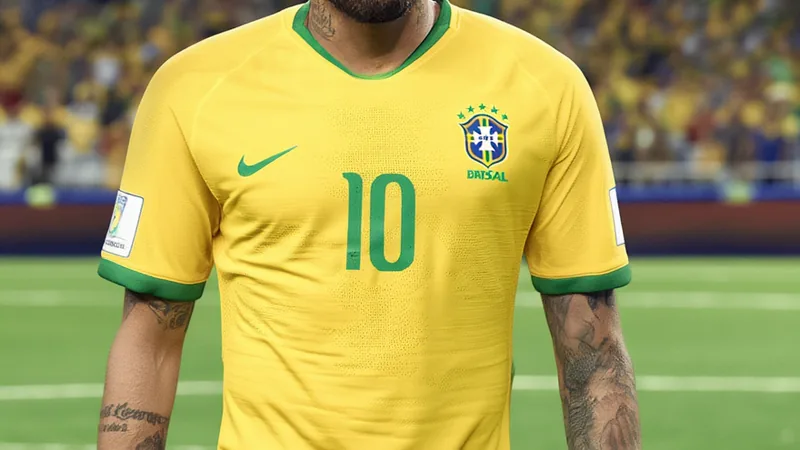 Neymar Jr out of Brazil vs Haiti match — latest news and analysis Neymar Jr in Brazil national team jersey, looking focused on the field