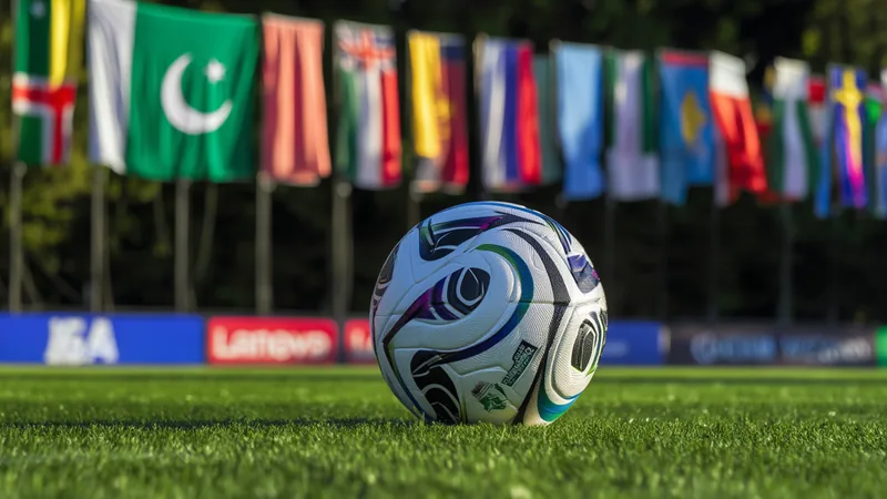 Pakistan Bids for FIFA 2026 World Cup — latest news and analysis A football on a green field with the Pakistan flag in the background, symbolizing the country's bid for the FIFA 2026 World Cup.