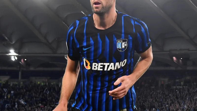 Stefan de Vrij in action on the football pitch