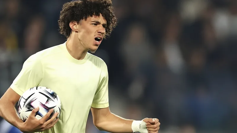 PSG target Monaco winger Akliouche, Premier League clubs also Maghnes Akliouche of AS Monaco in action during a Ligue 1 match.