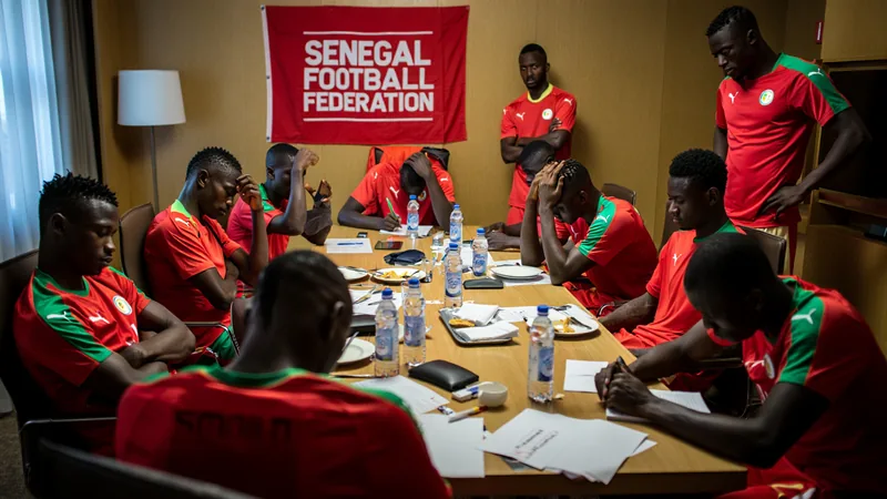 Senegal World Cup camp hit by bonus disputes and food complaints