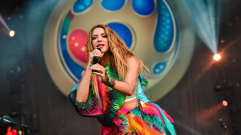 Shakira to perform official song at 2026 World Cup opening Shakira performing on stage with a microphone, wearing a colorful outfit, with a World Cup logo in the background. — latest news and analysis.
