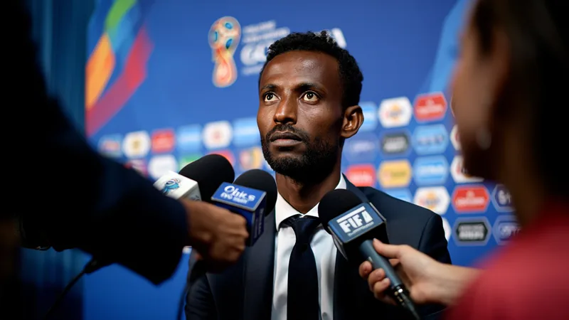 Somali referee Artan says US denied entry despite valid visa Somali referee Omar Artan speaking in an interview, with a World Cup backdrop, discussing his US entry denial. — latest news and analysis.
