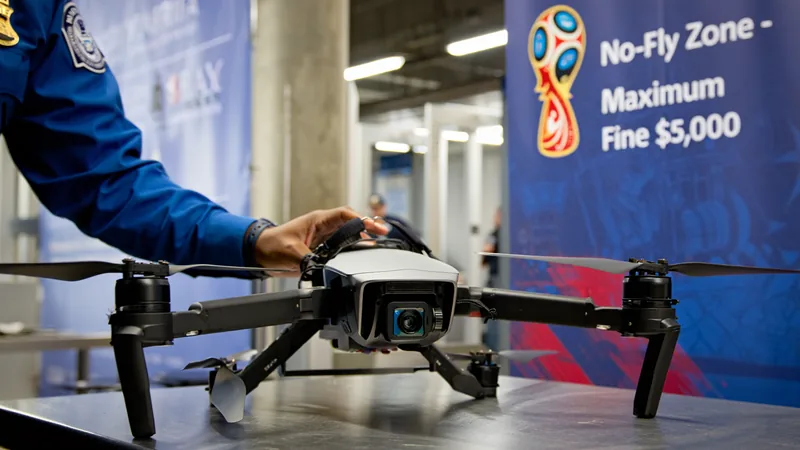 US seizes over 300 drones at World Cup sites