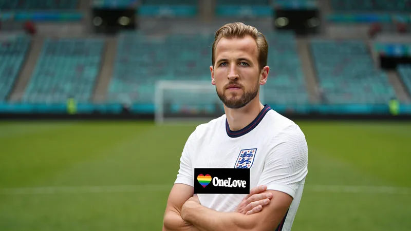 Why Harry Kane Wears a Special Patch at the World Cup Why England's Harry Kane Wears a Special Patch at the World Cup