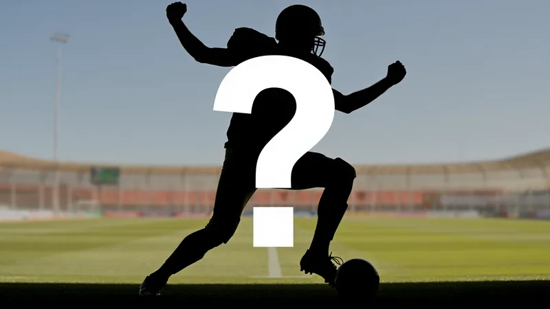 World Cup Star Guessing Game: Identify Player No. 4 A silhouette of a football player with a question mark, representing the mystery World Cup star in the guessing game. — latest news and analysis.