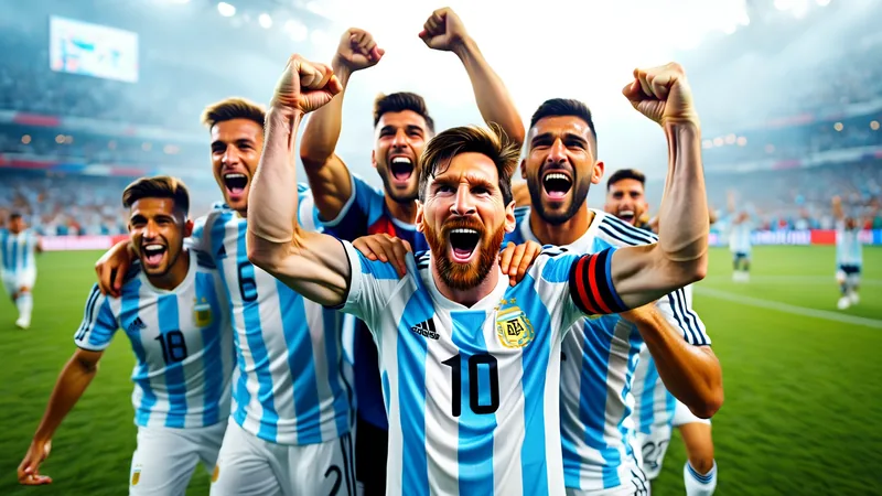 Argentina beat Cape Verde 3-2 in extra time to reach last 16 Argentina players celebrate after a hard-fought 3-2 extra-time victory over Cape Verde to reach the last 16. — latest news and analysis.