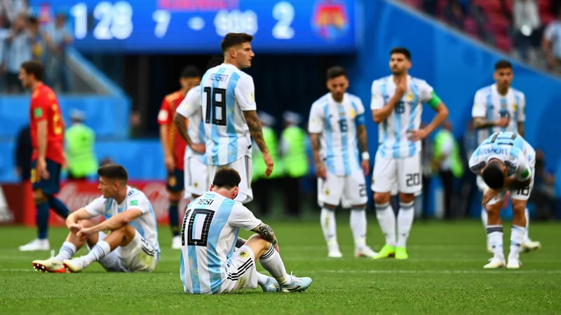 Argentina players lose composure after World Cup final defeat Argentina players react with frustration on the pitch after losing the 2026 World Cup final to Spain in extra time. — latest news and analysis.
