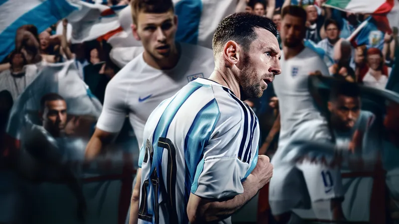 Argentina vs England: A rivalry deeper than football Argentina and England football players in action during a World Cup match, with fans waving flags in the background. — latest news and analysis.