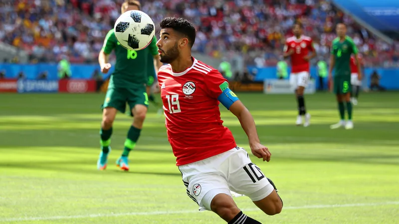 Ashour heads Egypt into lead against Australia Soccer player Emam Ashour heading the ball during a World Cup match between Egypt and Australia in Dallas. — latest news and analysis.