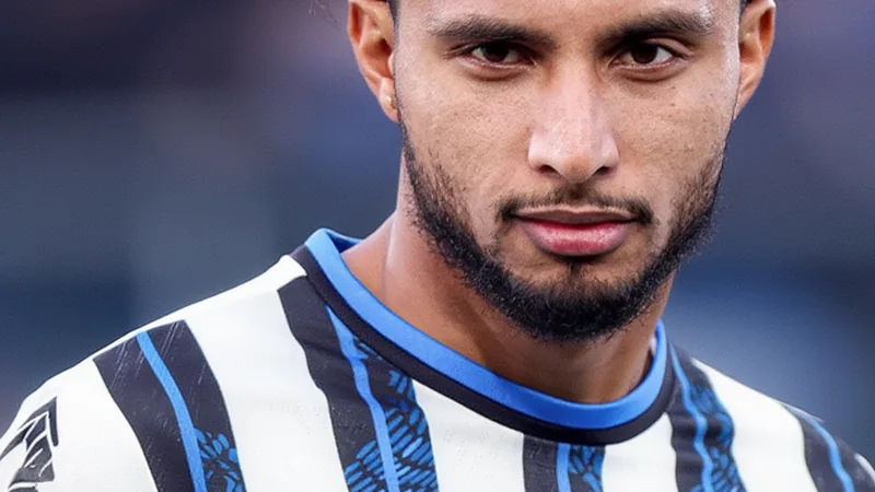 Atalanta to offer Éderson new five-year deal next week Éderson in Atalanta kit during a match, with the club's logo visible on his jersey.