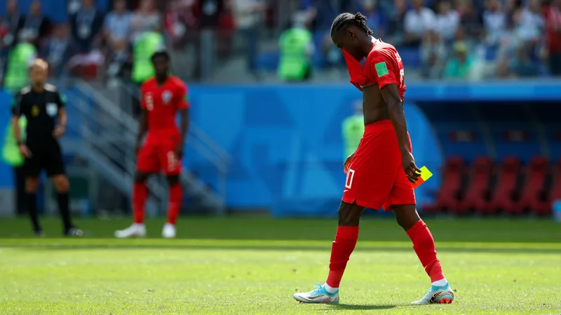 Balogun sent off for USA after red card against Bosnia-Herzegovina Folarin Balogun walks off the field after receiving a red card during a World Cup match against Bosnia-Herzegovina. — latest news and analysis.