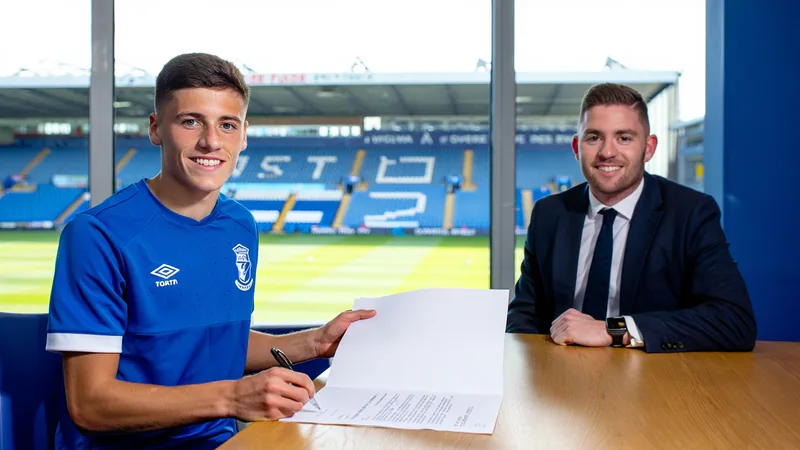 Birmingham City sign French defender Jade Rastocle Jade Rastocle in Birmingham City kit, signing contract at club stadium