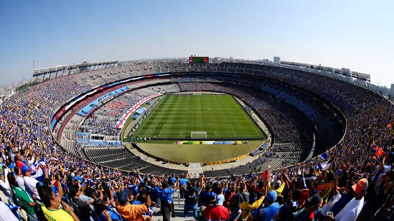 England fans told to 'expect the unexpected' at Azteca A view of Estadio Azteca stadium in Mexico City, with fans in the stands.