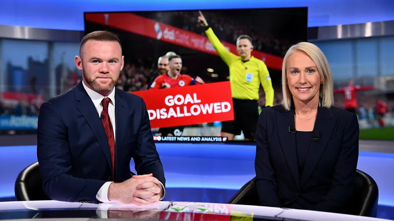 England 'got lucky' with disallowed goal, say pundits Wayne Rooney and Ellen White commentating on a football match, with a disallowed goal graphic on screen. — latest news and analysis.