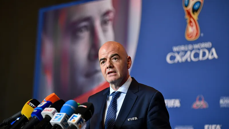 Infantino tells Fifa critics to 'meditate, pray or watch football' Fifa president Gianni Infantino speaking at a press conference, with World Cup branding in the background. — latest news and analysis.