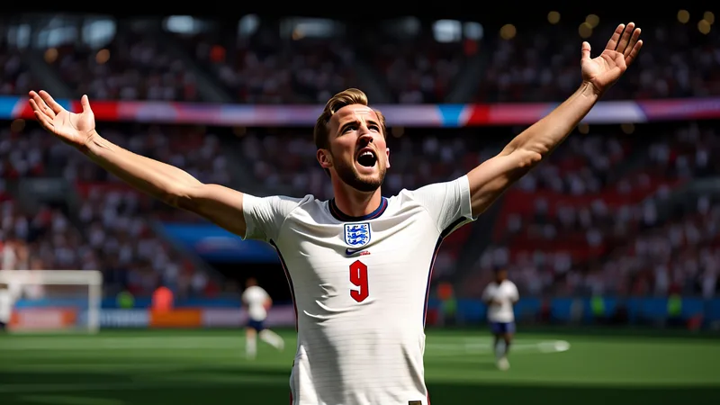 Kane header earns England draw against DR Congo Harry Kane celebrates after scoring a header for England against DR Congo in Atlanta.