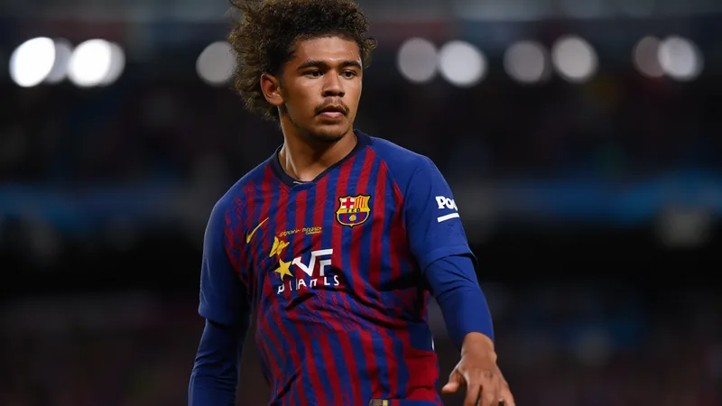 Lamine Yamal: 'I can do way better, I am really demanding with myself' Lamine Yamal in Barcelona kit, looking focused during a match