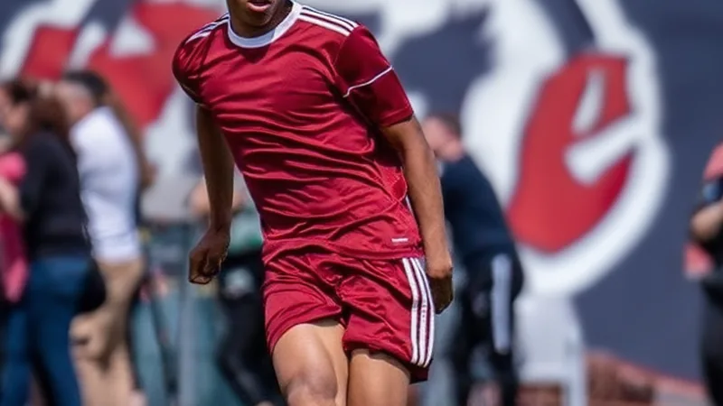 Lille agree deal for Servette right back Loun Srdanovic Loun Srdanovic in action for Servette FC, with Lille logo in background