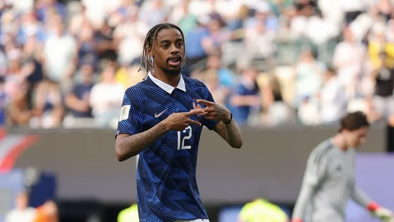 Liverpool Lead Interest in Bradley Barcola, PSG to Set Price Bradley Barcola in action for Paris Saint-Germain during a match.