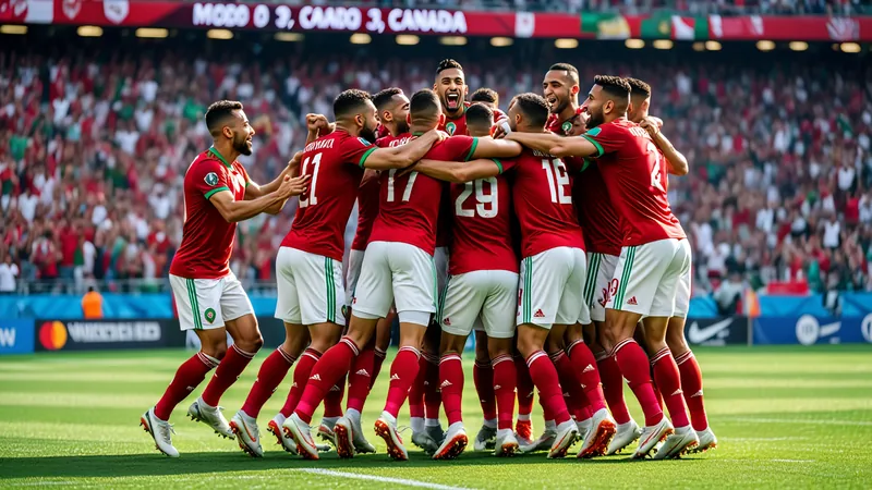 Morocco reach quarter-finals as co-hosts Canada knocked out Morocco players celebrate after defeating Canada 3-0 in Houston to reach World Cup quarter-finals. — latest news and analysis.