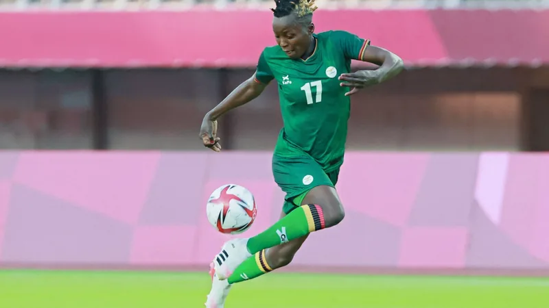 Racheal Kundananji Interview: Zambia Star Eyes Brazil 2027 Racheal Kundananji of Zambia in action during a football match, wearing the national team jersey. — latest news and analysis.