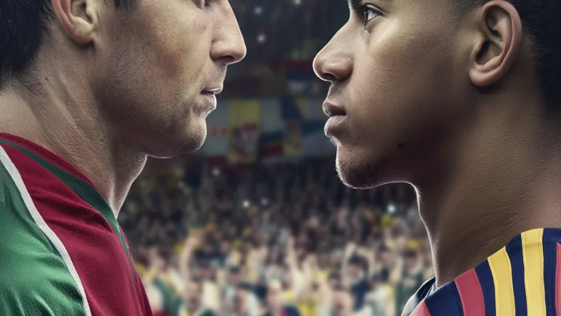 Ronaldo vs Yamal: Generational World Cup Clash Cristiano Ronaldo and Lamine Yamal facing off in a FIFA World Cup match
