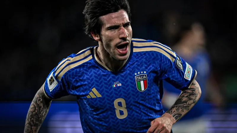 Sandro Tonali with agents and family in London for Tottenham medical