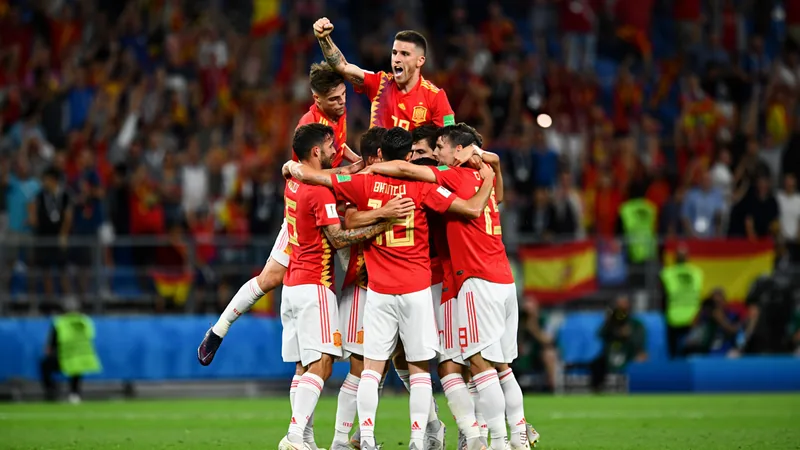 Spain's road to semi-final: every goal so far Spain players celebrating a goal during the 2026 World Cup