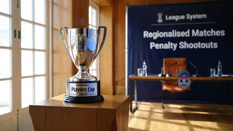 Women's League Cup renamed Players Cup with shootouts and regional