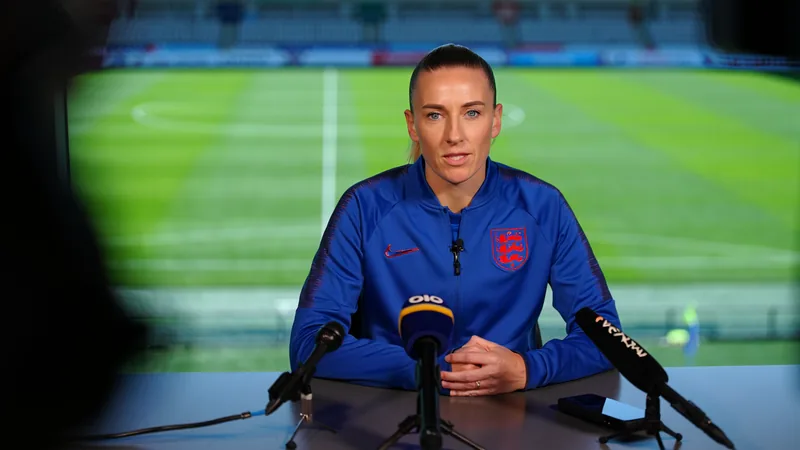 England U20s Boss: FA Says 'Continue as Usual' Amid Uefa Boycott Lydia Bedford, England U20s head coach, speaking at a press conference, with a football pitch in the background. — latest news and analysis.