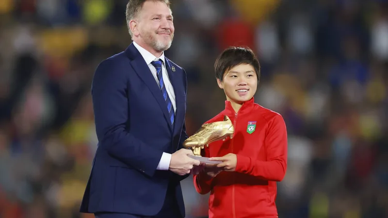 A collage of Golden Boot winners celebrating with the adidas Golden Boot trophy at the FIFA U-20 Women's World Cup. — latest news and analysis.