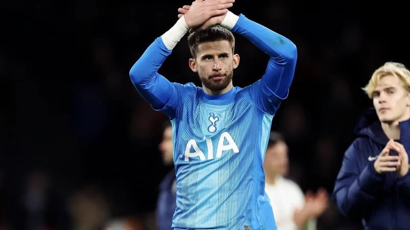 Juventus Approach Tottenham for Vicario Loan Juventus and Tottenham logos with a football in the background, symbolizing transfer negotiations. — latest news and analysis.