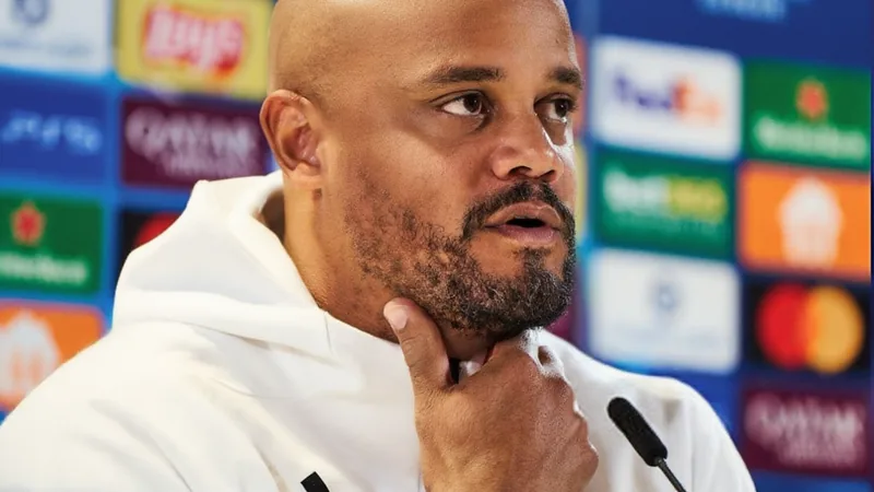 Kompany: Olise Exit Topic 'Never Open' — latest news and analysis Vincent Kompany speaking at a press conference about Michael Olise transfer speculation.