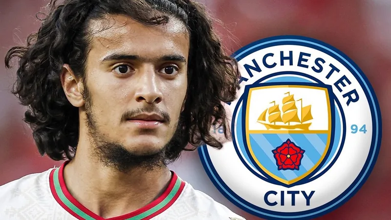Man City Close to Bouaddi Deal — latest news and analysis Manchester City and Lille logos with a football, symbolizing the ongoing transfer negotiations for Ayyoub Bouaddi. — latest news and analysis.