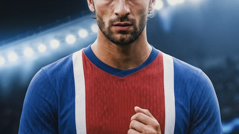 PSG Close In on Verbal Agreement for Ferran Torres Ferran Torres in action during a football match, with PSG and Barcelona logos in the background. — latest news and analysis.