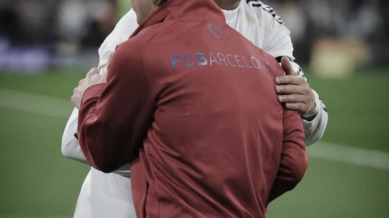 Cristiano Ronaldo and Lionel Messi on a football pitch, symbolizing their rivalry and mutual respect. — latest news and analysis.