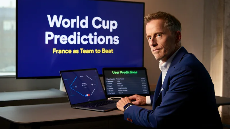 Chris Sutton in einem BBC-Studio vor einer großen Taktiktafel mit den WM-Achtelfinalpaarungen und seinen Prognosen — latest news and analysis.