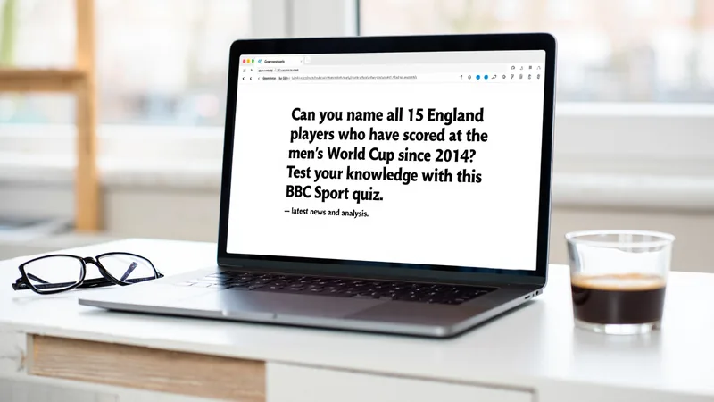 Quiz: Nennen Sie jeden englischen WM-Torschützen seit 2014